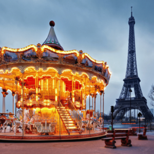 Carrossel do Trocadero em Paris