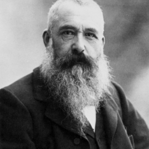 Retrato de Claude Monet