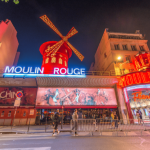 Moulin Rouge em Paris