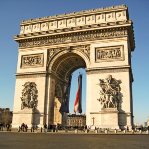 Arco do Triunfo em Paris