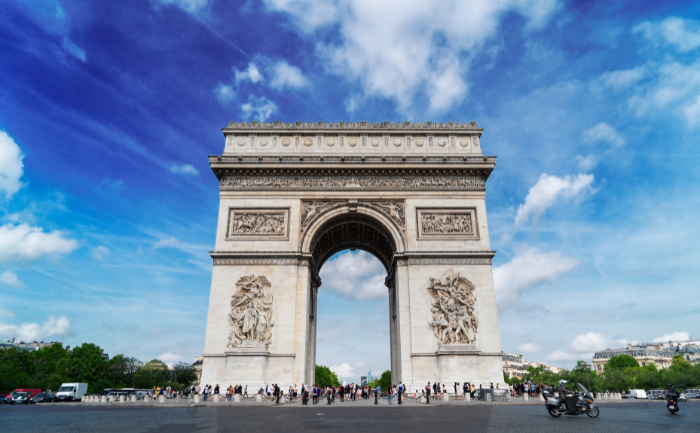 Arco do Triunfo em Paris